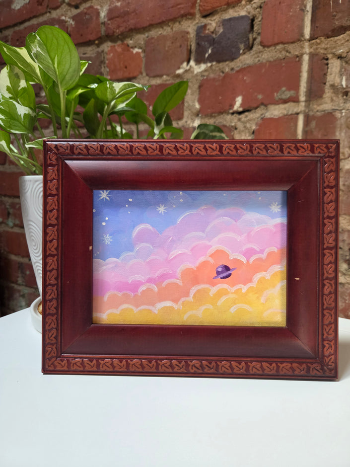 Nightfall Sky with a Guest