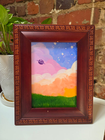 Nightfall Sky with a Guest