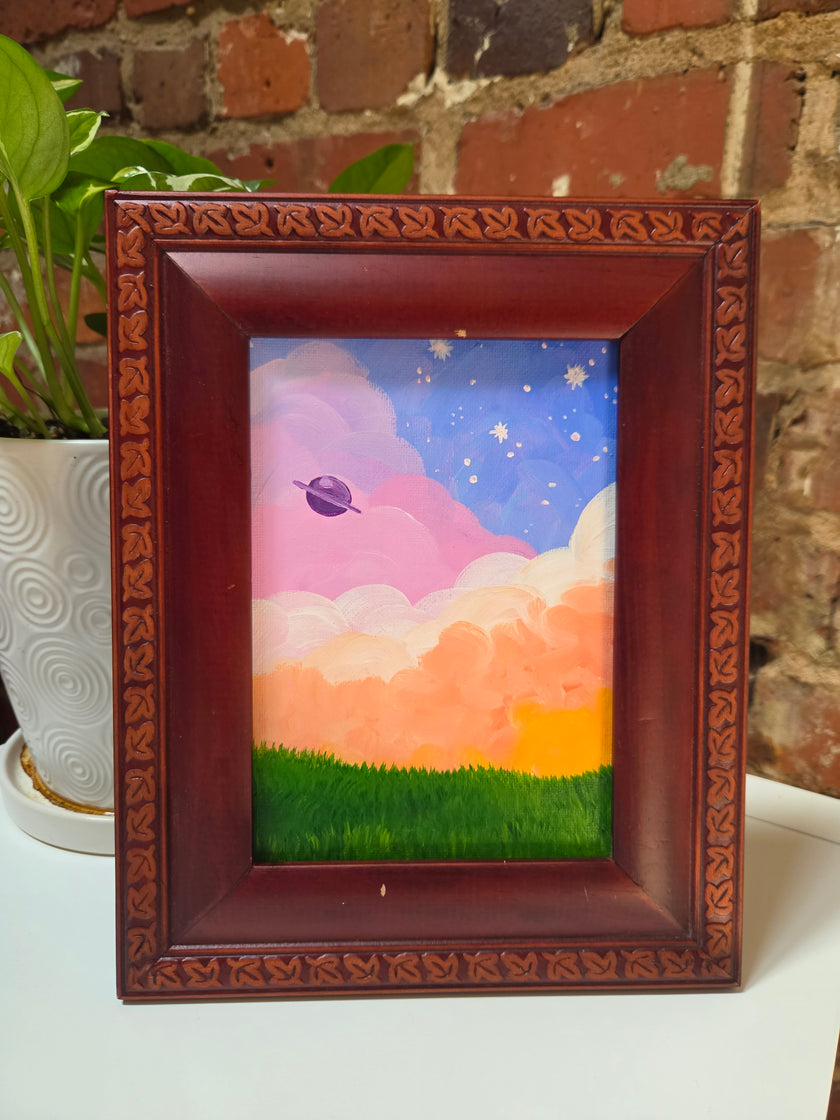 Nightfall Sky with a Guest
