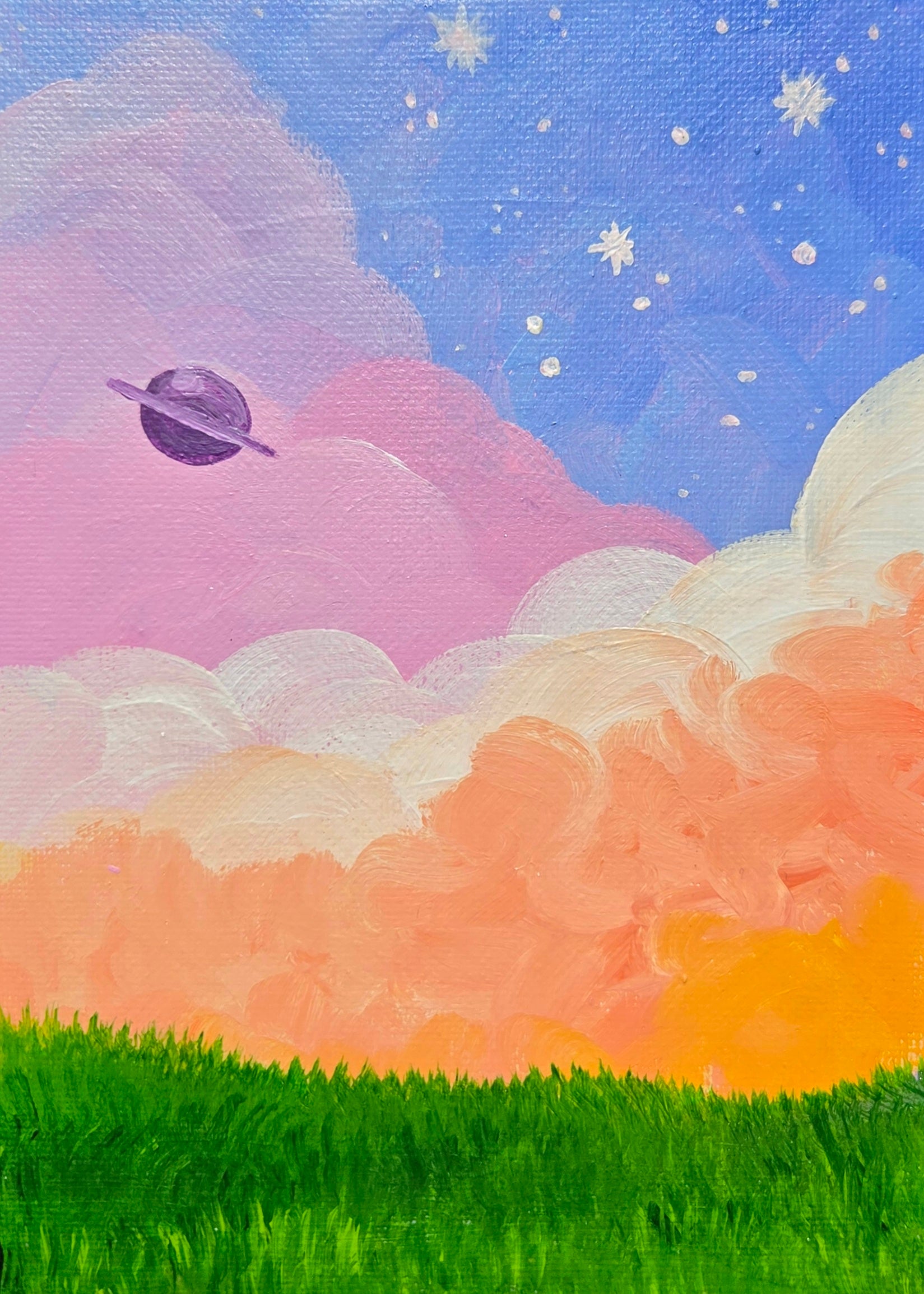 Nightfall Sky with a Guest