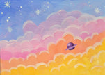 Nightfall Sky with a Guest