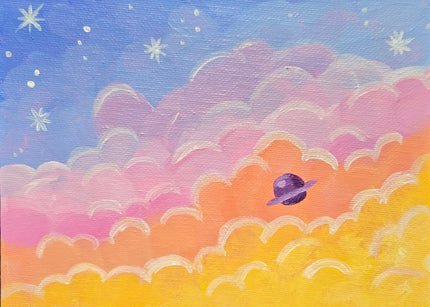 Nightfall Sky with a Guest